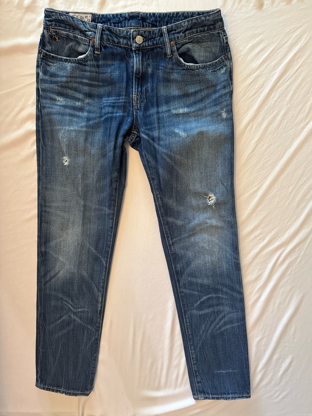 Polo Ralph Lauren Astor Boyfriend Jeans Size 28 Distressed